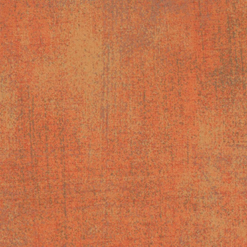 Moda Grunge Dark Orange 100% Cotton 110cm wide.