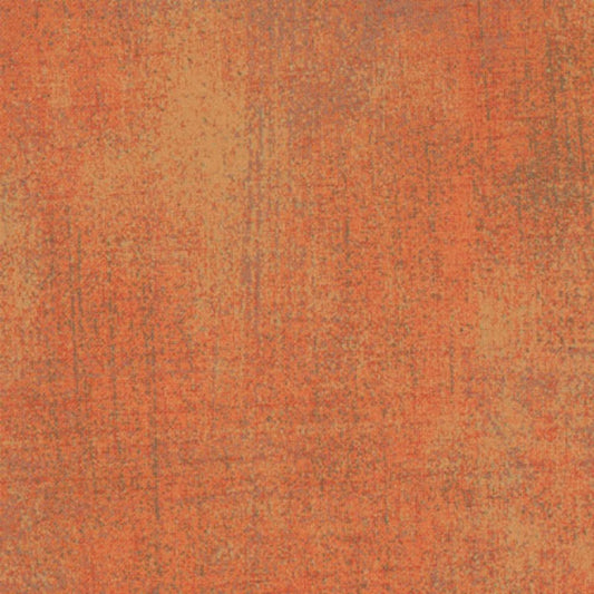 Moda Grunge Dark Orange 100% Cotton 110cm wide.