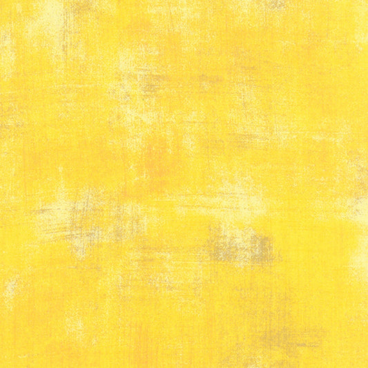 Moda Grunge Bright Yellow with Black 100% Cotton 110cm wide.