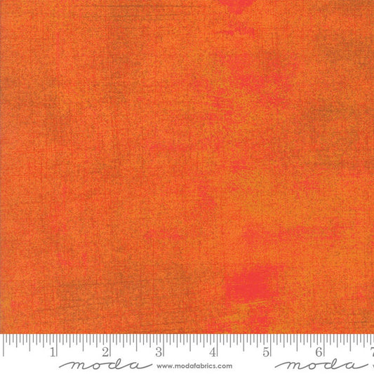 Moda Grunge Bright Orange 100% Cotton 110cm wide.